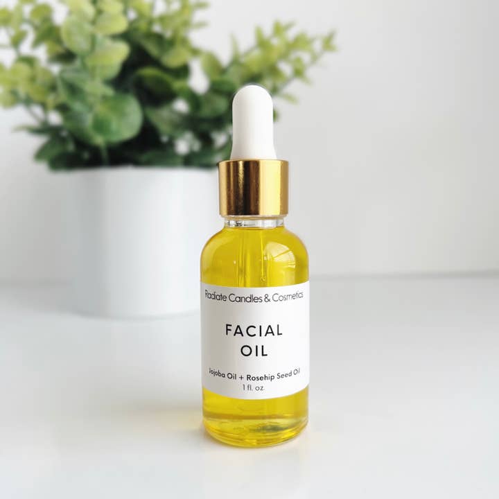 Facial Hydrating Oil for wholesale by Radiate Candles & Cosmetics