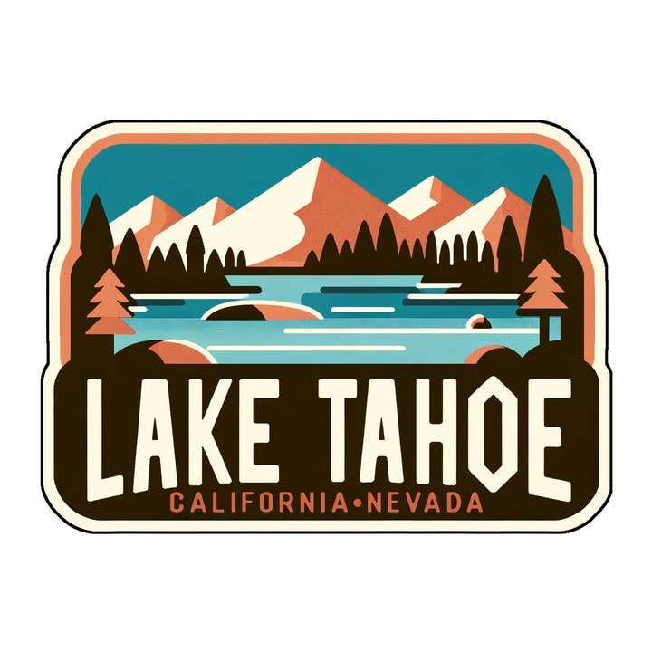 Écusson du lac Tahoe pour la vente par Vagabond Heart