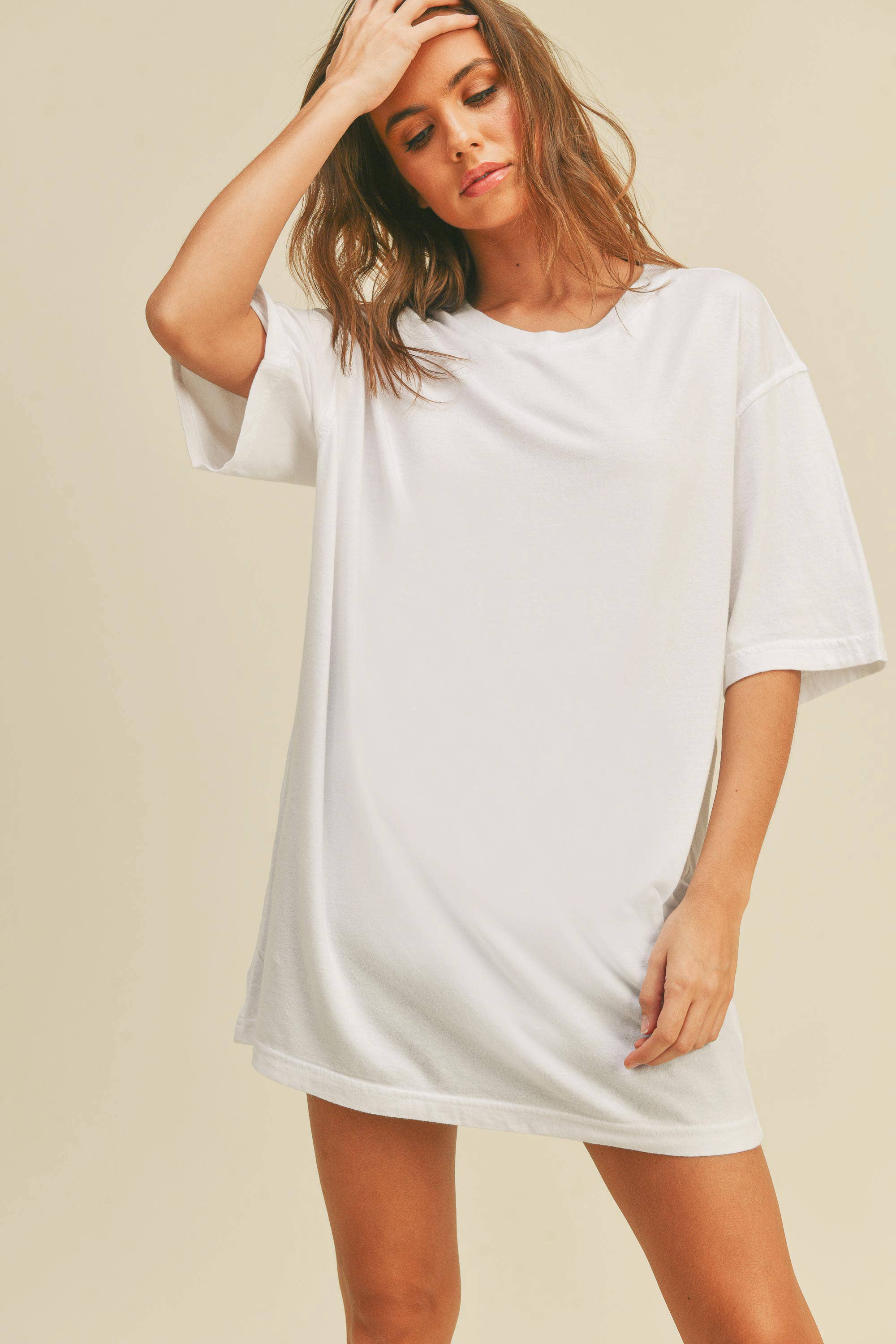 Honestee - Wholesale T-Shirt - Women's - Blank Oversized T-Shirt5