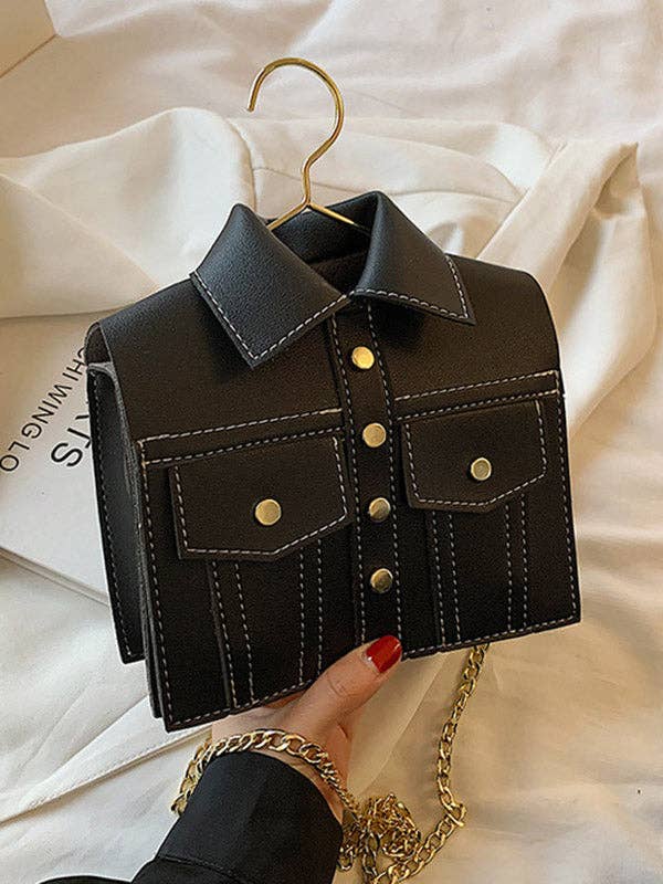 StyleGalX - Wholesale Shoulder Bag - Women's - Original Stylish PU Contrast Color Shoulder Bag Accessories5