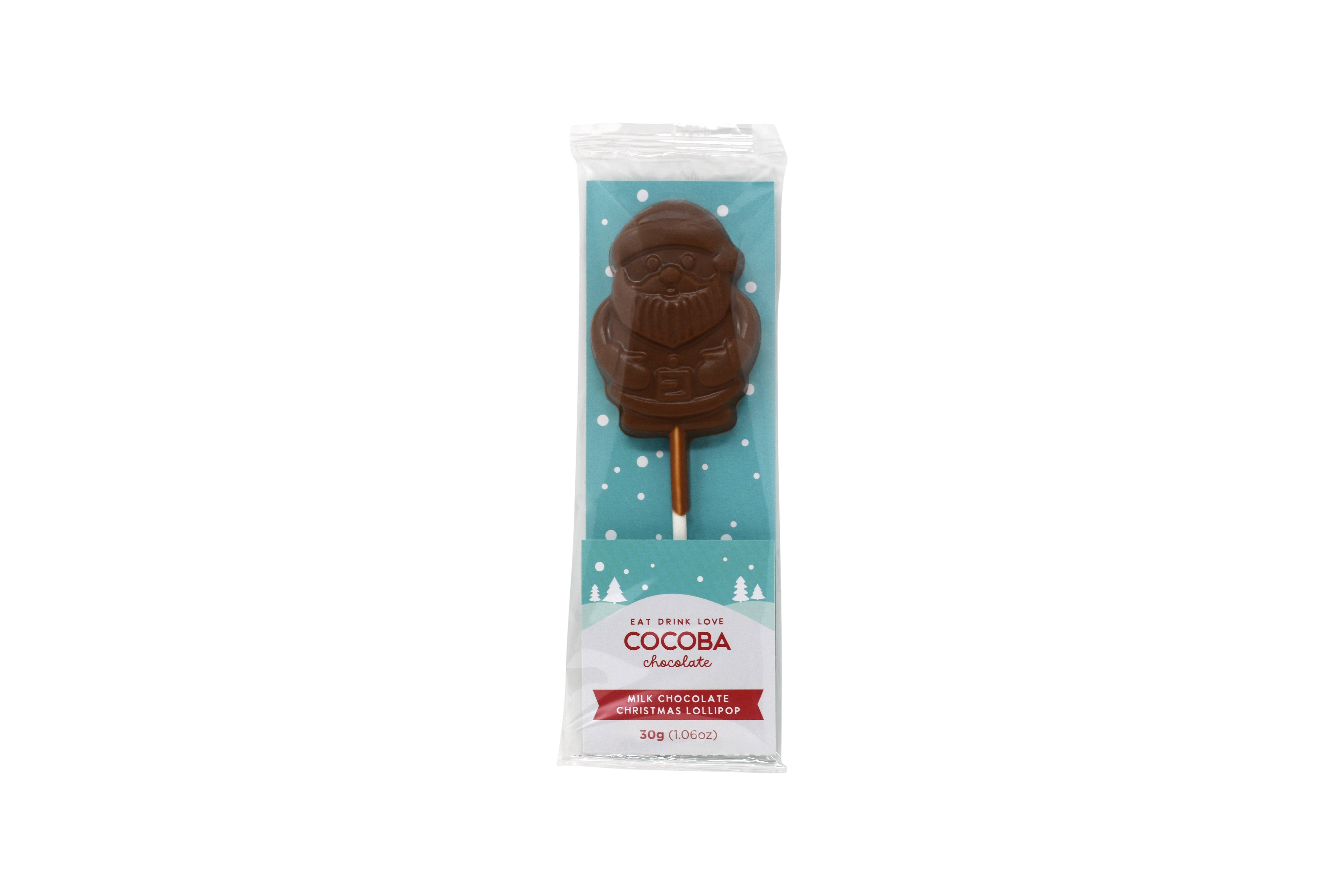 Cocoba - Wholesale Lollipop - Mixed Case of Christmas Lollipops - Santa, Reindeer, Snowman1