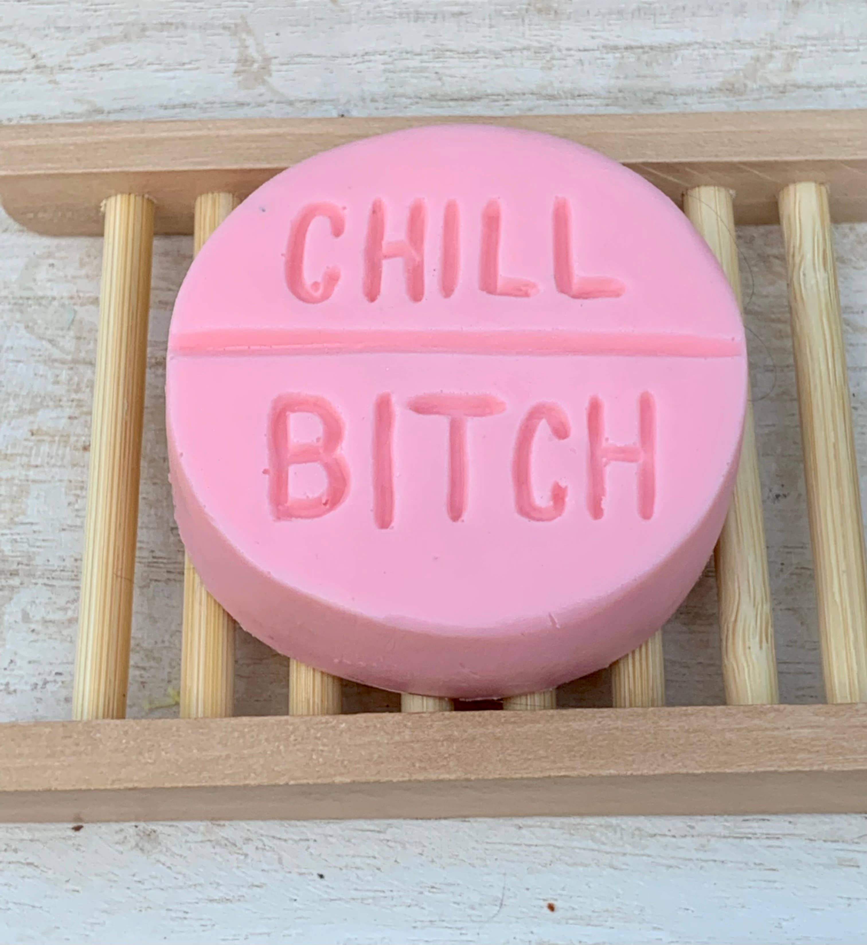 Plunk Soap and Candle Company - Wholesale Bar Soap - Chill B**ch Pill Soap1