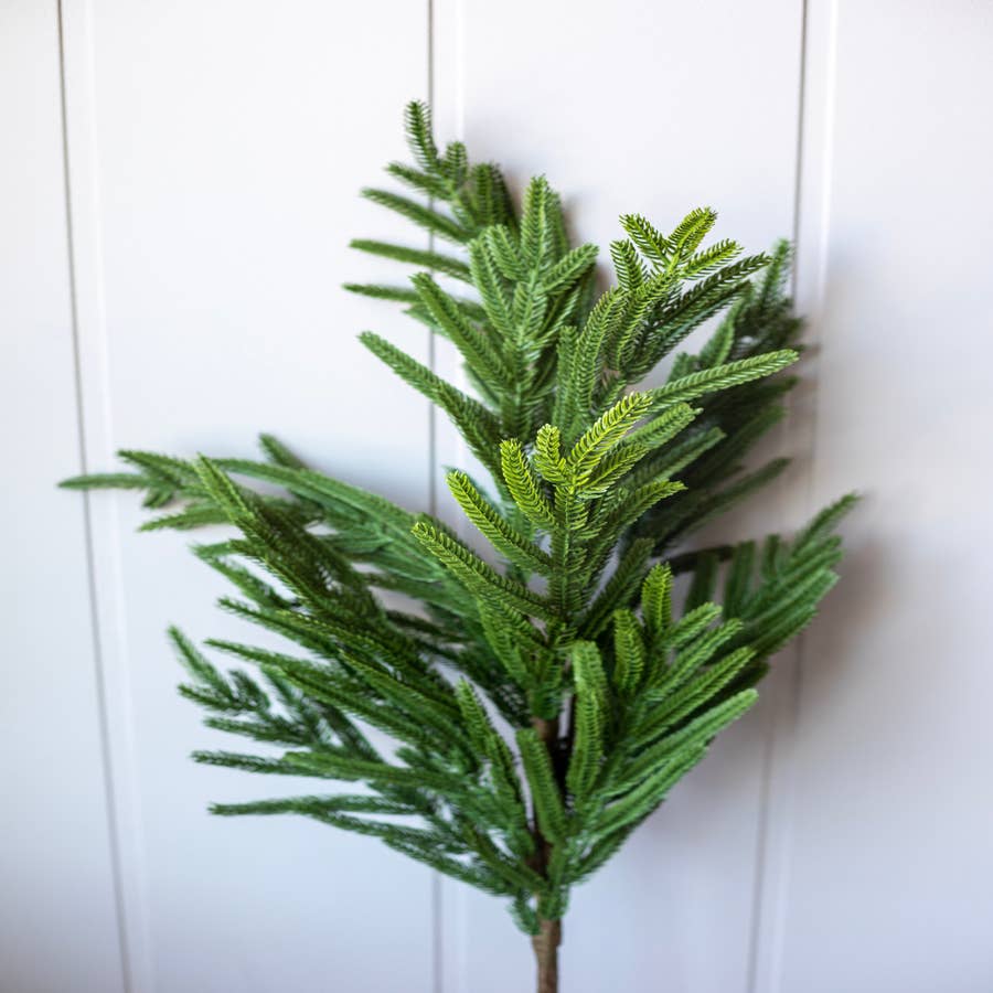 Christmas Floral Picks Weeping Cedar (Set/2) 18 inch Artificial Winter  Greenery