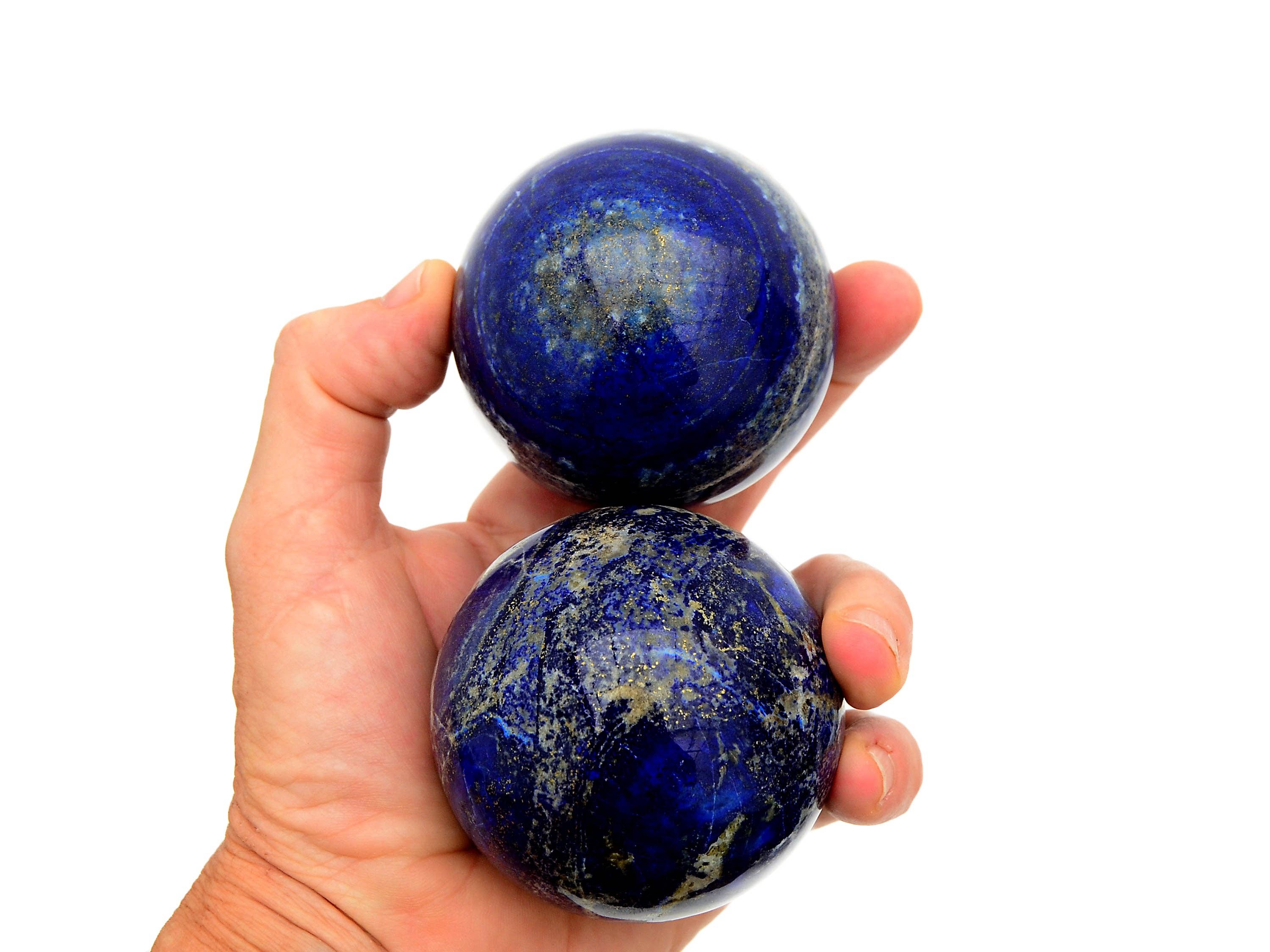 Kaia & Crystals - Wholesale Spiritual Stone/Crystal - XL Lapis Lazuli Sphere (60mm - 105mm) B Quality8
