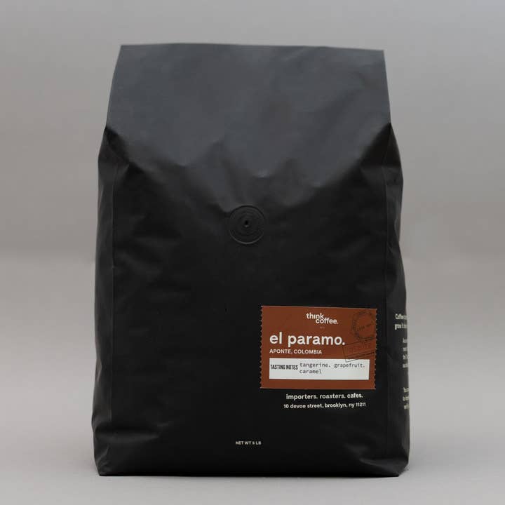 5 lb El Paramo for wholesale by Think Coffee