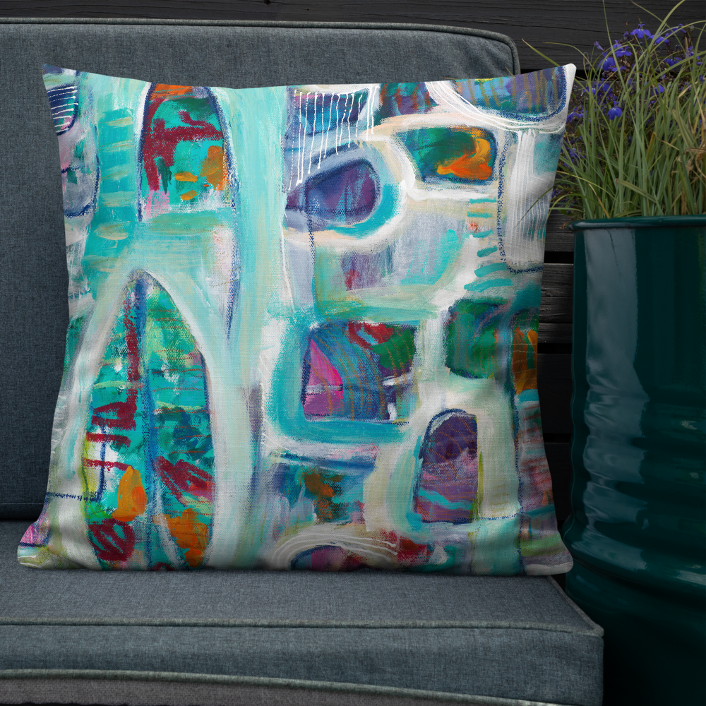 Sheri Biritz Studio - Wholesale Throw/Decorative Pillow - Coracle | Premium Pillow4