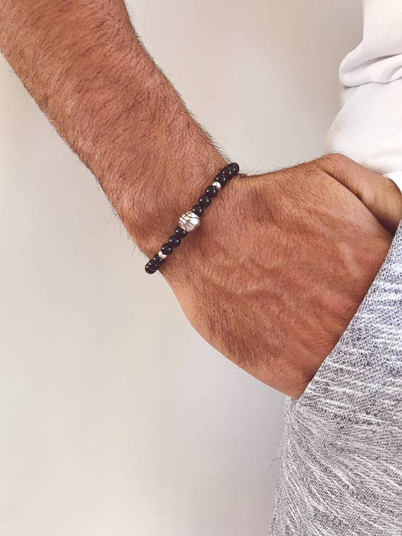 Christina Christi - Wholesale Beaded Bracelet - Mens Basketball Bracelet2