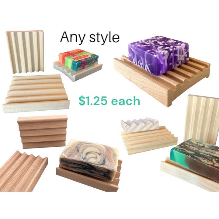 Howells Wood Products - Wholesale Bath Soap Dish - soap dish sale - any style - any wood - any quantity5