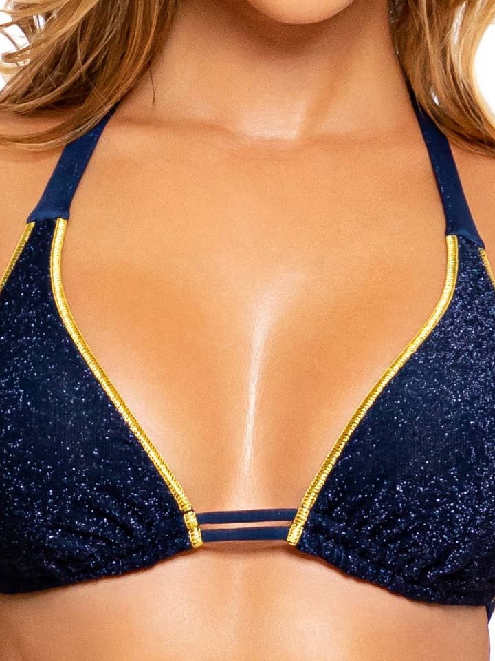 STARDUST - Haut licou triangle pour la vente par Luli Fama