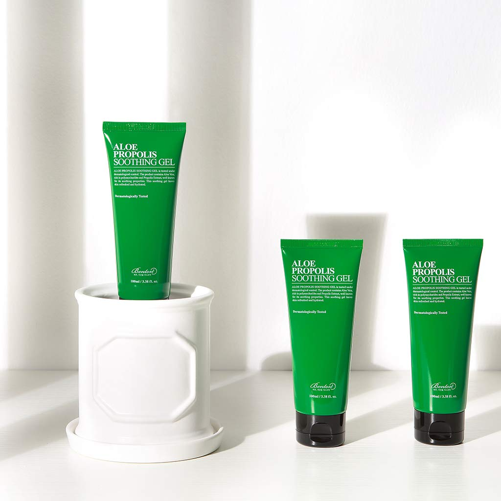 Best Beauty Group - Vente Crème/lotion pour le corps - Gel hydratant apaisant pour le visage et le corps à l'aloe propolis8