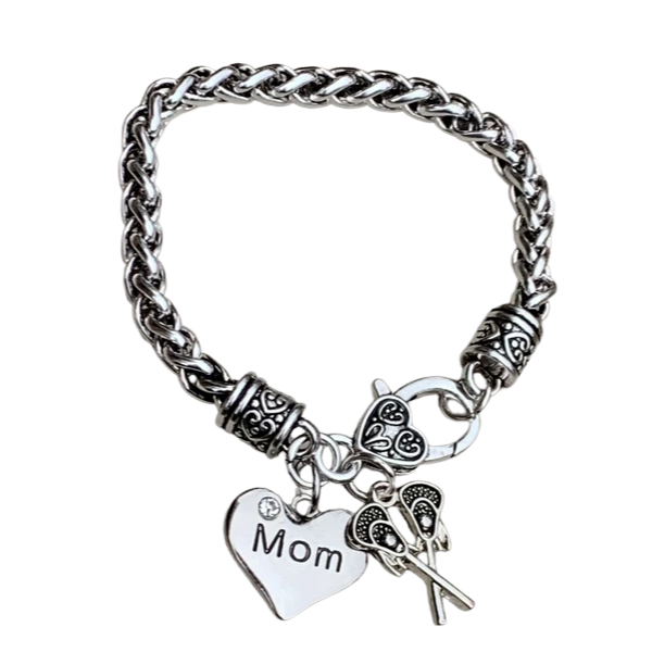 Sportybella - Wholesale Charm/Dangle Bracelet - Lacrosse Mom Charm Bracelet - Pick Charm0