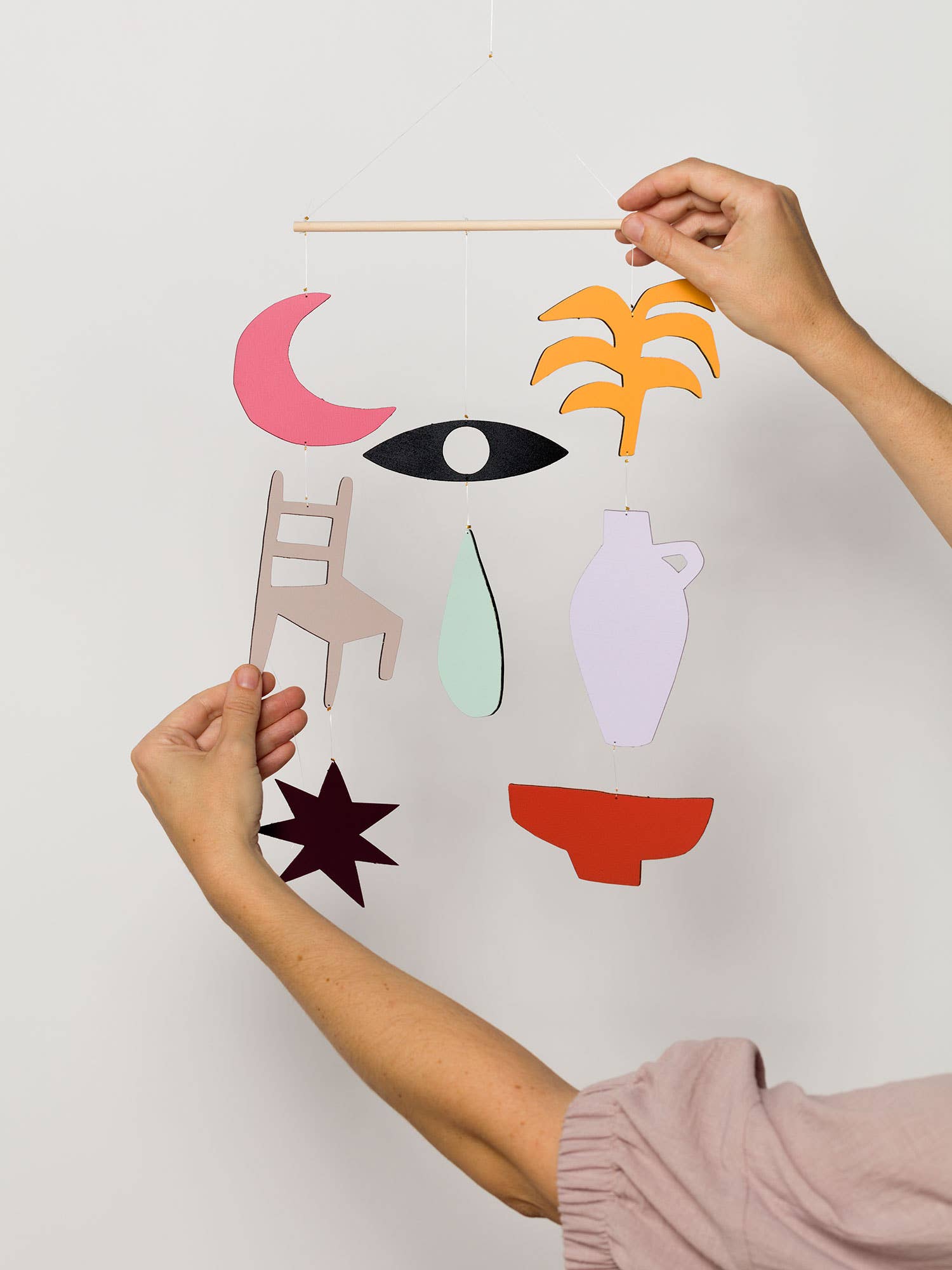 Depeapa – Großhandel Mobiles – Hängendes Mobile - DER MOND, MOND -2