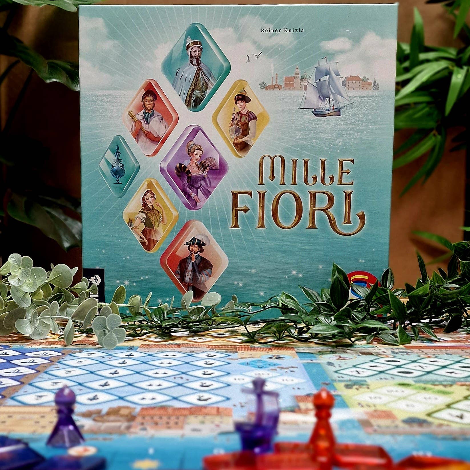 Devir Games - Wholesale Board Game - Mille Fiori (USA Sales Only)4