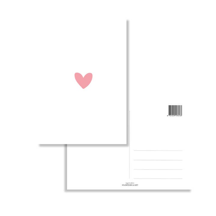 Kort | Hjerte for engroshandel hos STATIONERY & GIFT