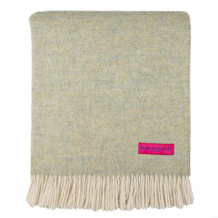 Prince of Scots - Wholesale Throw blanket - Southampton Home Shetland Lambswool Herringbone Throw8