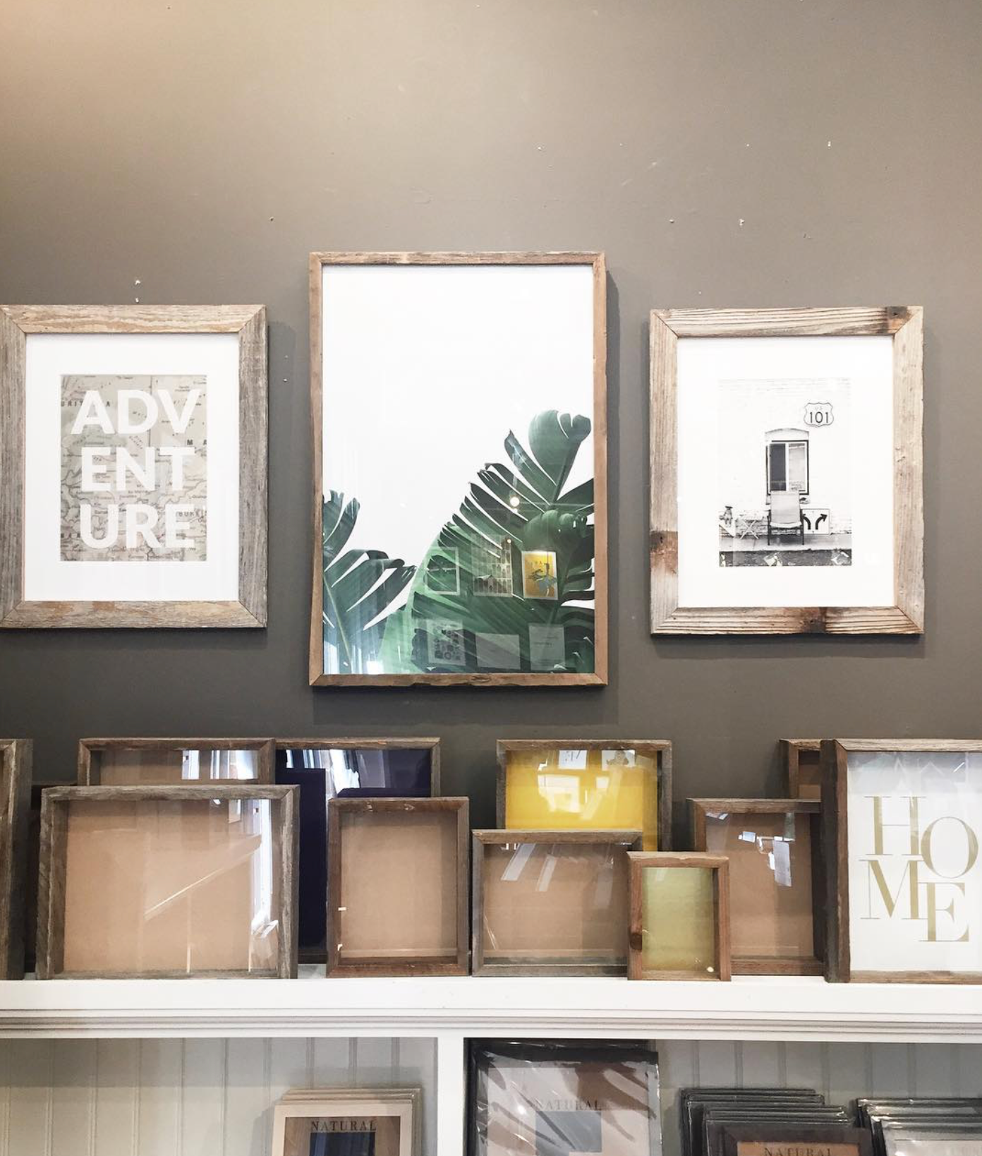 Alibi Interiors – wholesale Bildram – Skuggboxram av återvunnet trä 11x143