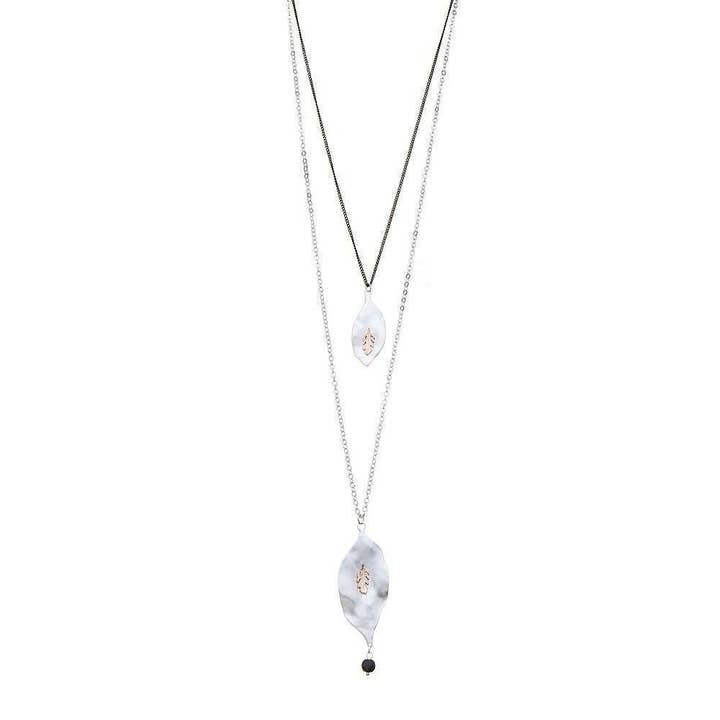 silver metallic Necklace - Eike for wholesale on Faire