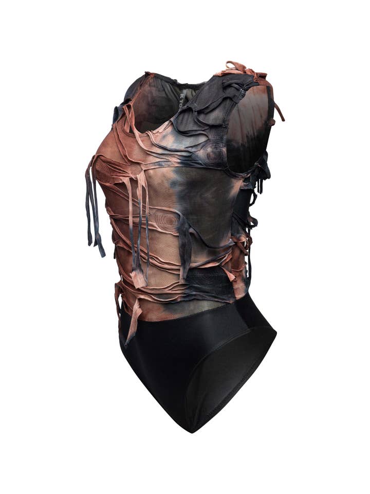 BRUN COMBO Just My Vibe Långärmad Kroppsdräkt för wholesale på Faire3