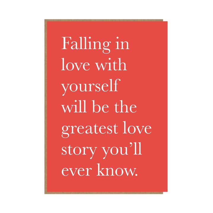 Amour Suprême - Carte Vierge - Carte de Gentillesse et de Positivité pour la vente par Pickled Prints