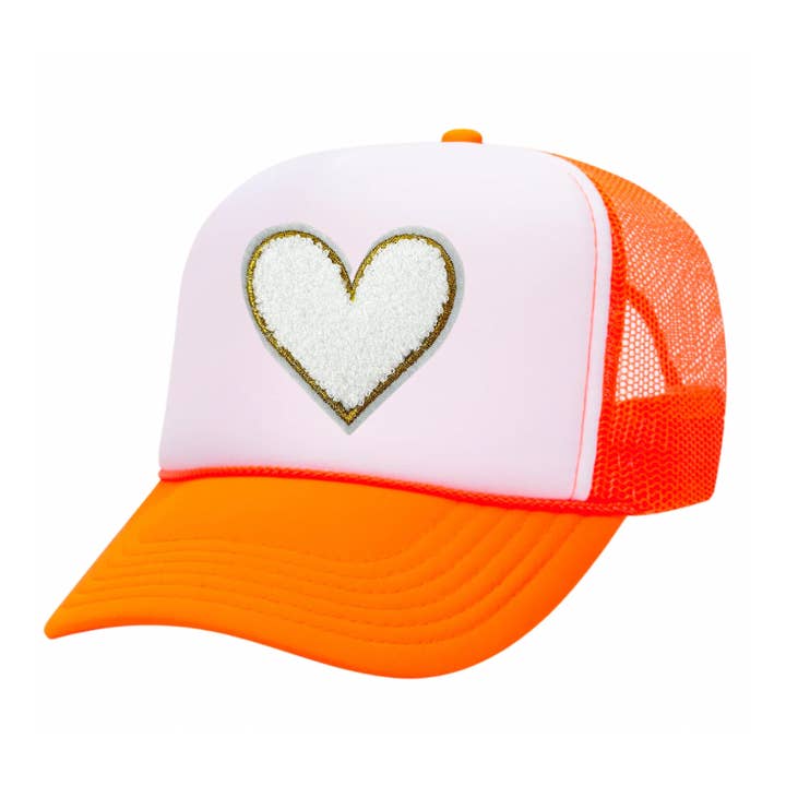 Big Heart Trucker Hat for wholesale by Breaker One Nine Customs