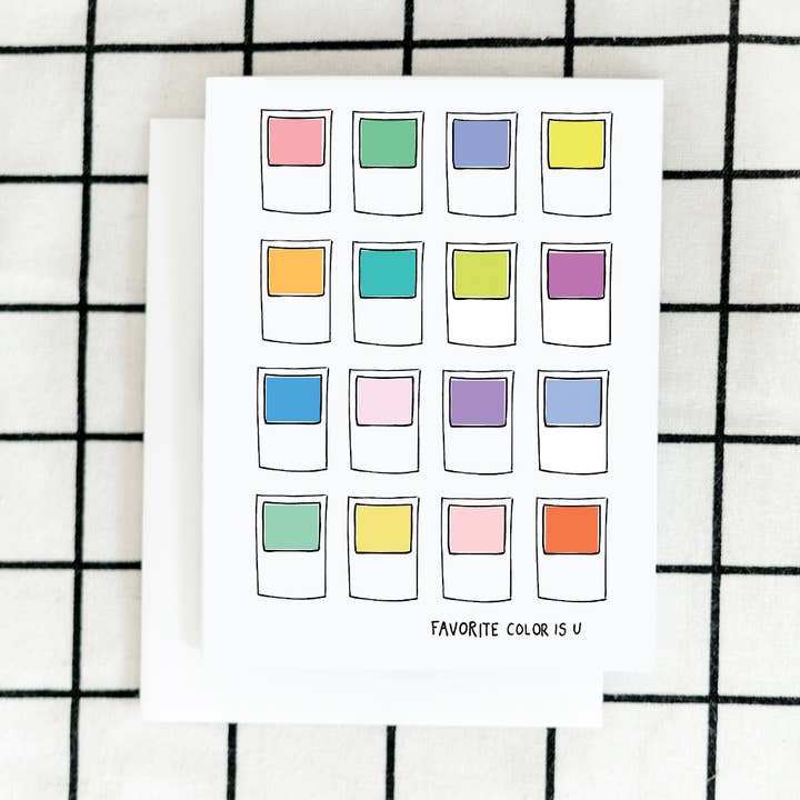 Favorite Art Card for wholesale by ARTJADEN