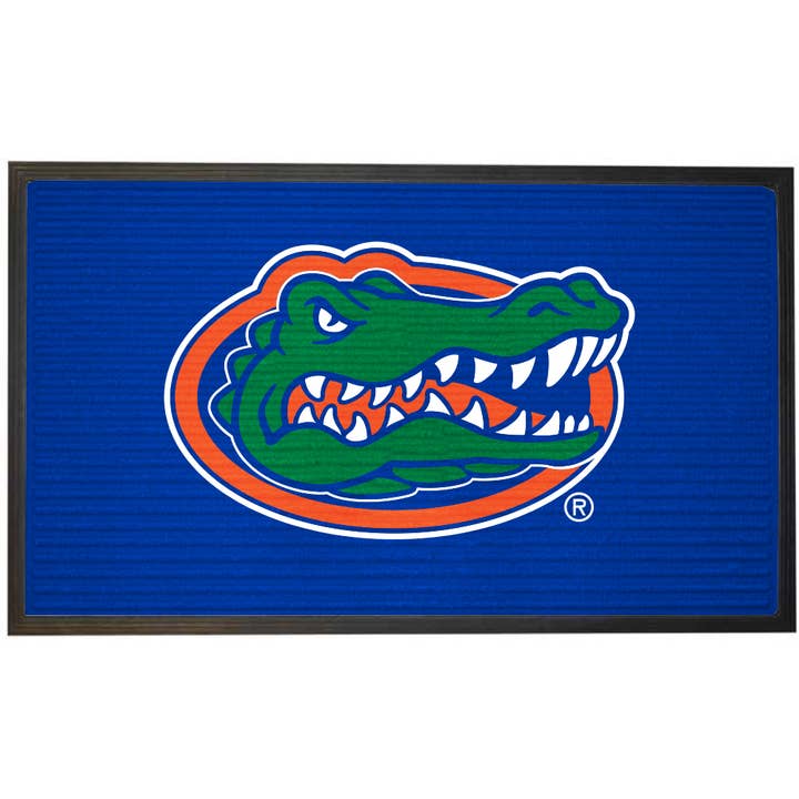 18x30" Polyfleece Doormat, Florida Gators for wholesale by The Memory Company