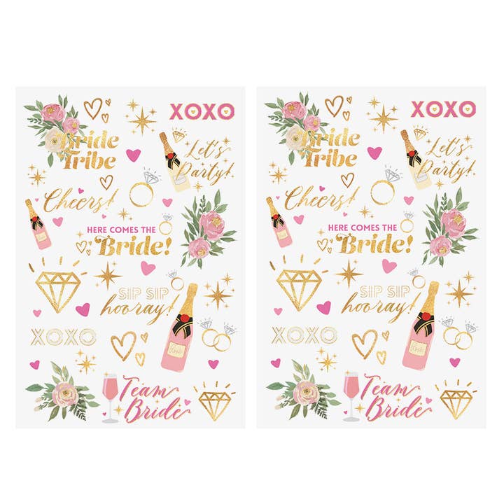 Flash Tattoos – Engroshandel Midlertidig tatovering – BOUGIE BACHELORETTE midlertidige tatoveringer6