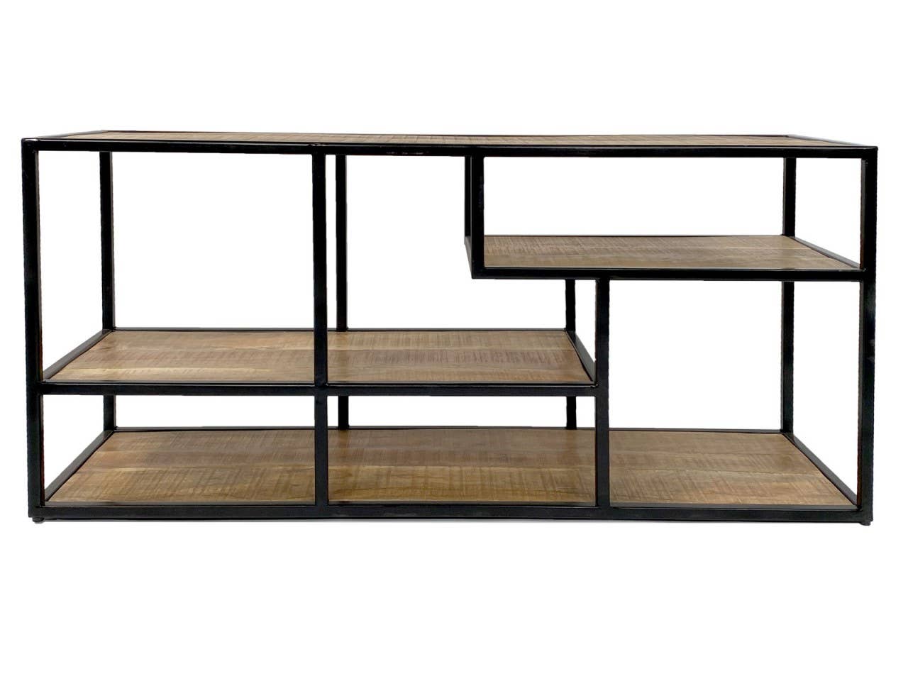 Voglrieder - Wholesale Bookcase - Standing Shelf Room Divider Books Shelf Media Shelf Bookshelf 11