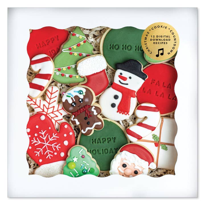 12 DAYS OF CHRISTMAS COOKIES CALENDAR for wholesale by SoundSentiments