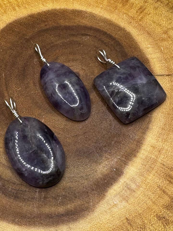 Amethyst Pendant for wholesale by Moonbeam Healing