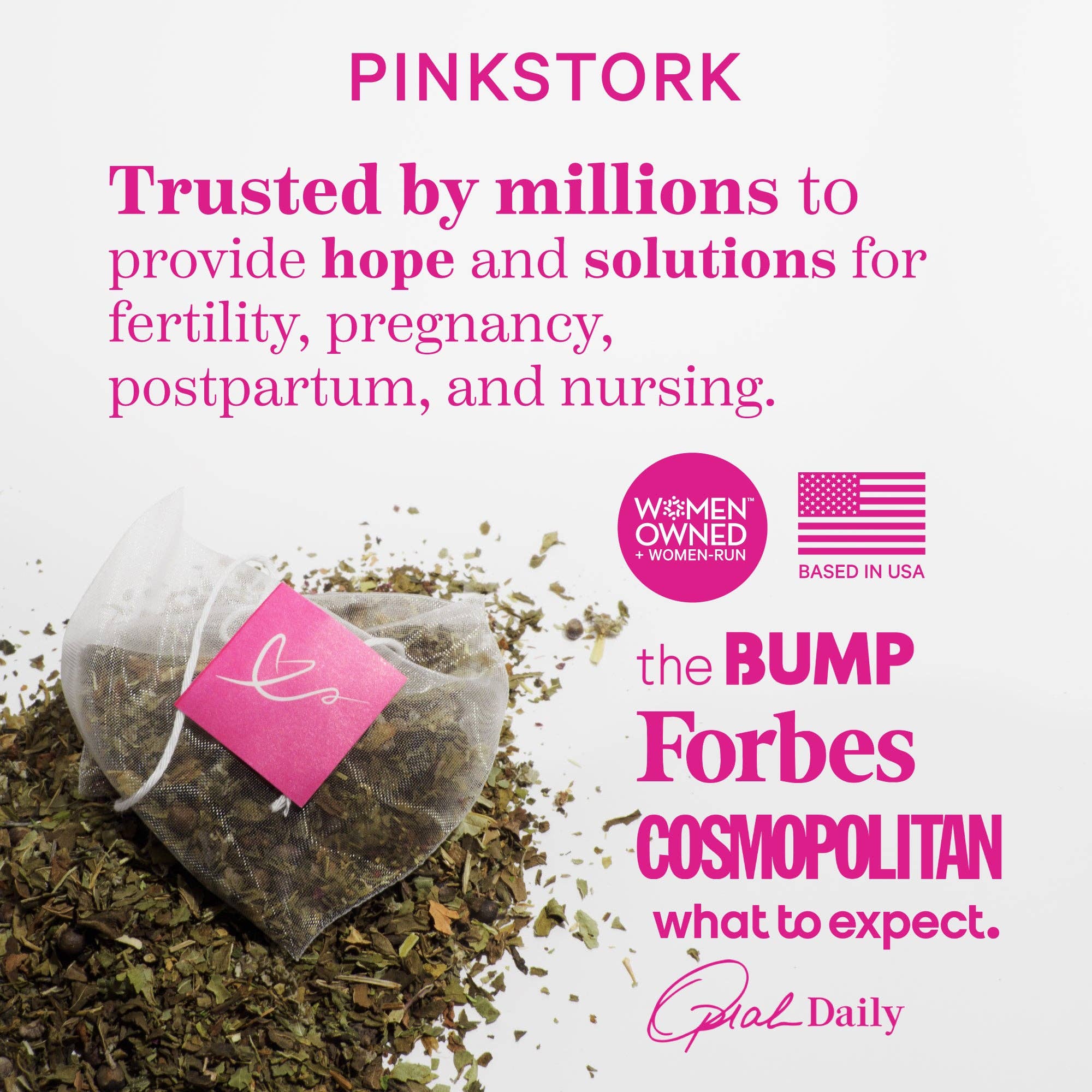 Pink Stork - Wholesale Nursing Tea - Maternity - Labor Prep Tea11