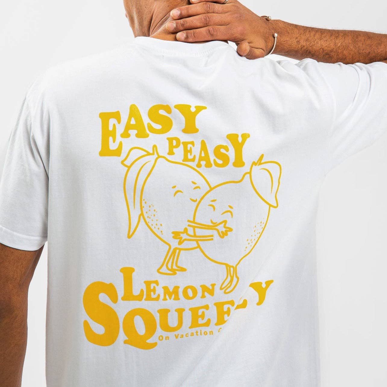 Hvid Lemon Squeezy T-shirt - hvid for engroshandel på Faire3