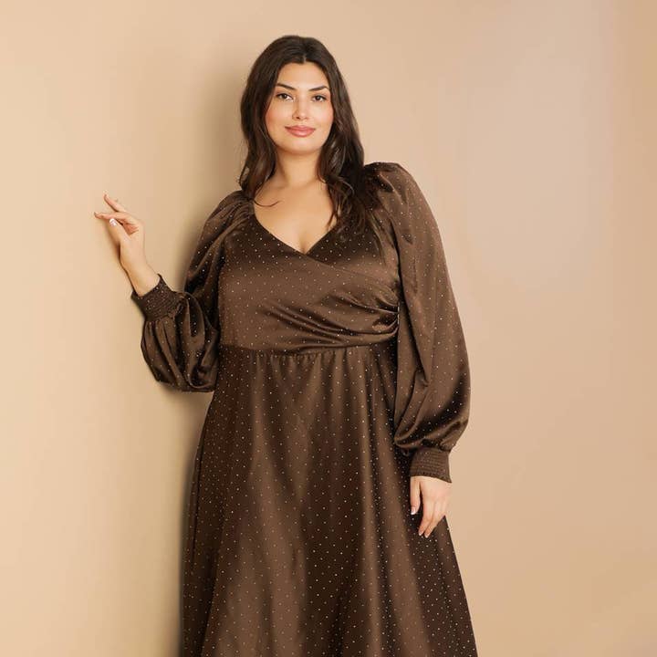 A embellished woven midi dress - ID21730-P and other Purchase Wholesale ofs73370. Free Returns & Net 60 Terms on Faire trending on Faire.