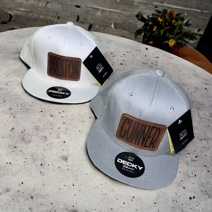 Customized Youth SnapBack Cap for wholesale by Bradley Designs & Decor