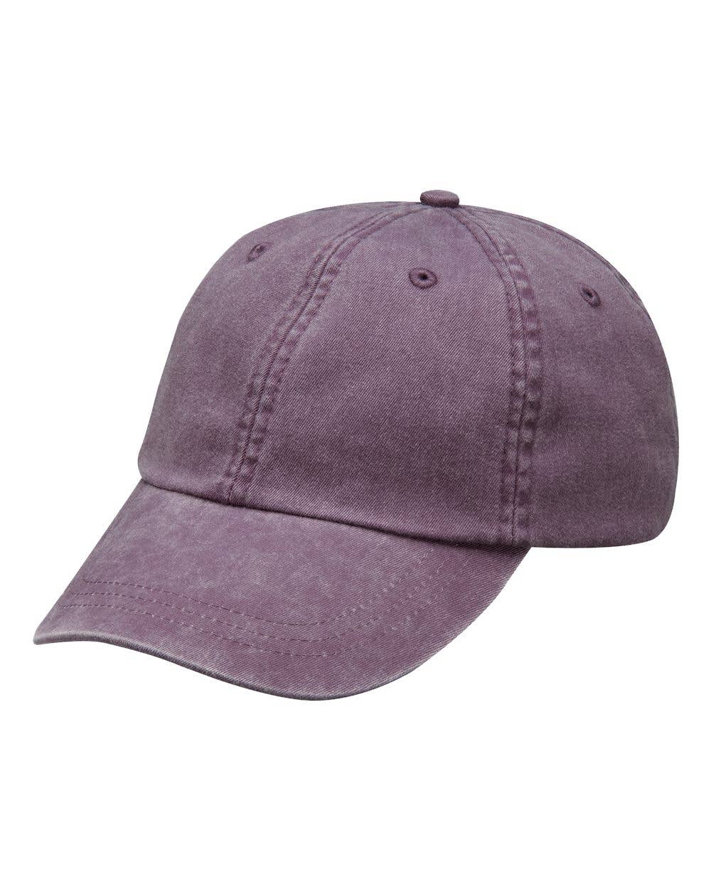 Gracie Designs - Wholesale Baseball Cap - Unisex - Custom Pigment Dyed Dad Cap – Chainstitch Text Hat7