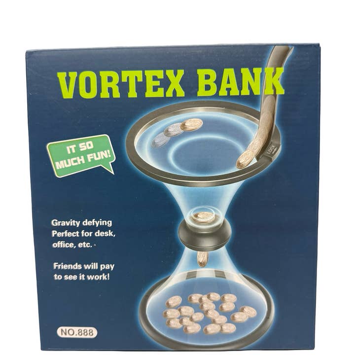 Hucha Vortex para venta al por mayor de Texas Toy Distribution