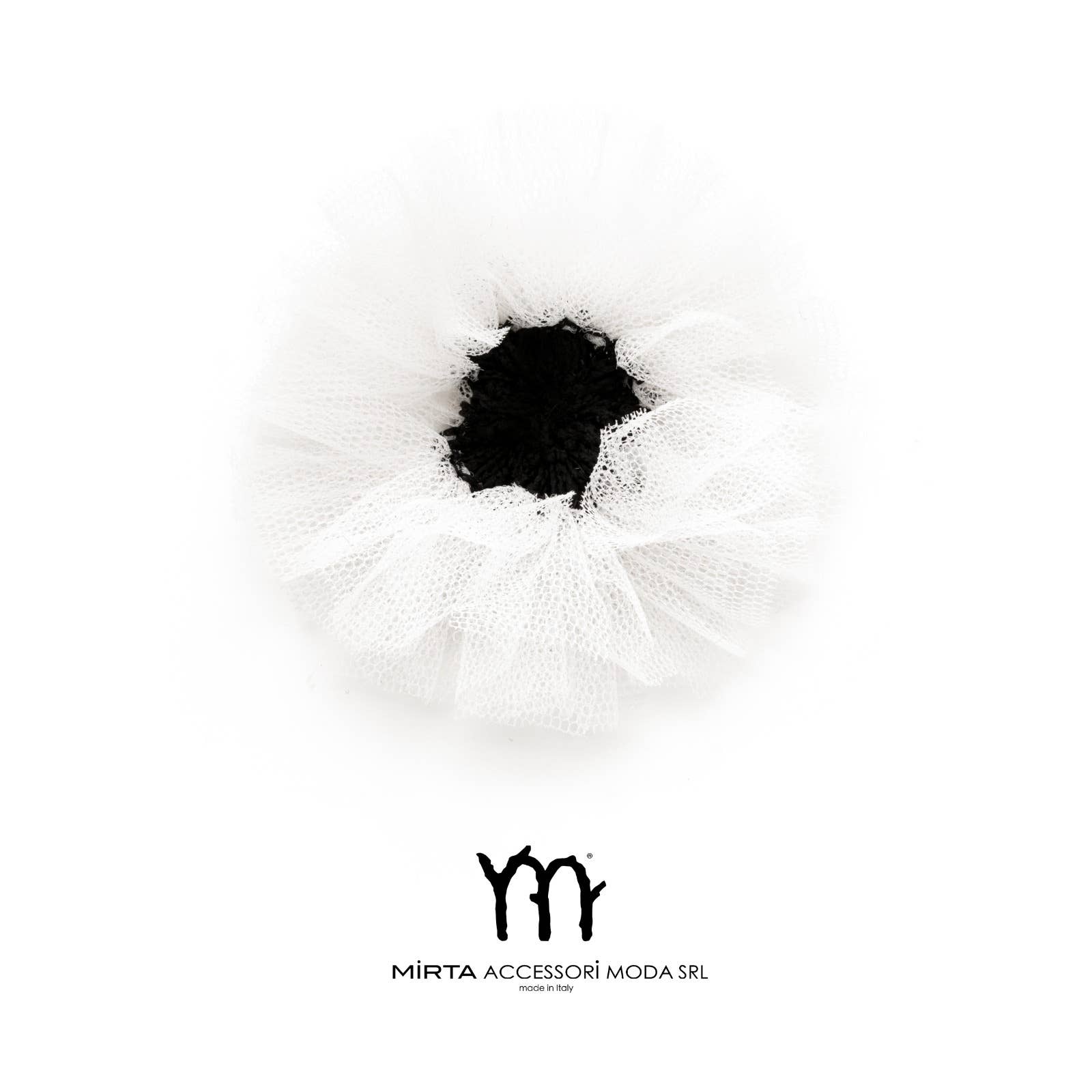 Mirta Accessori Moda - Wholesale Brooch - Tulle Bloom Button Cover0