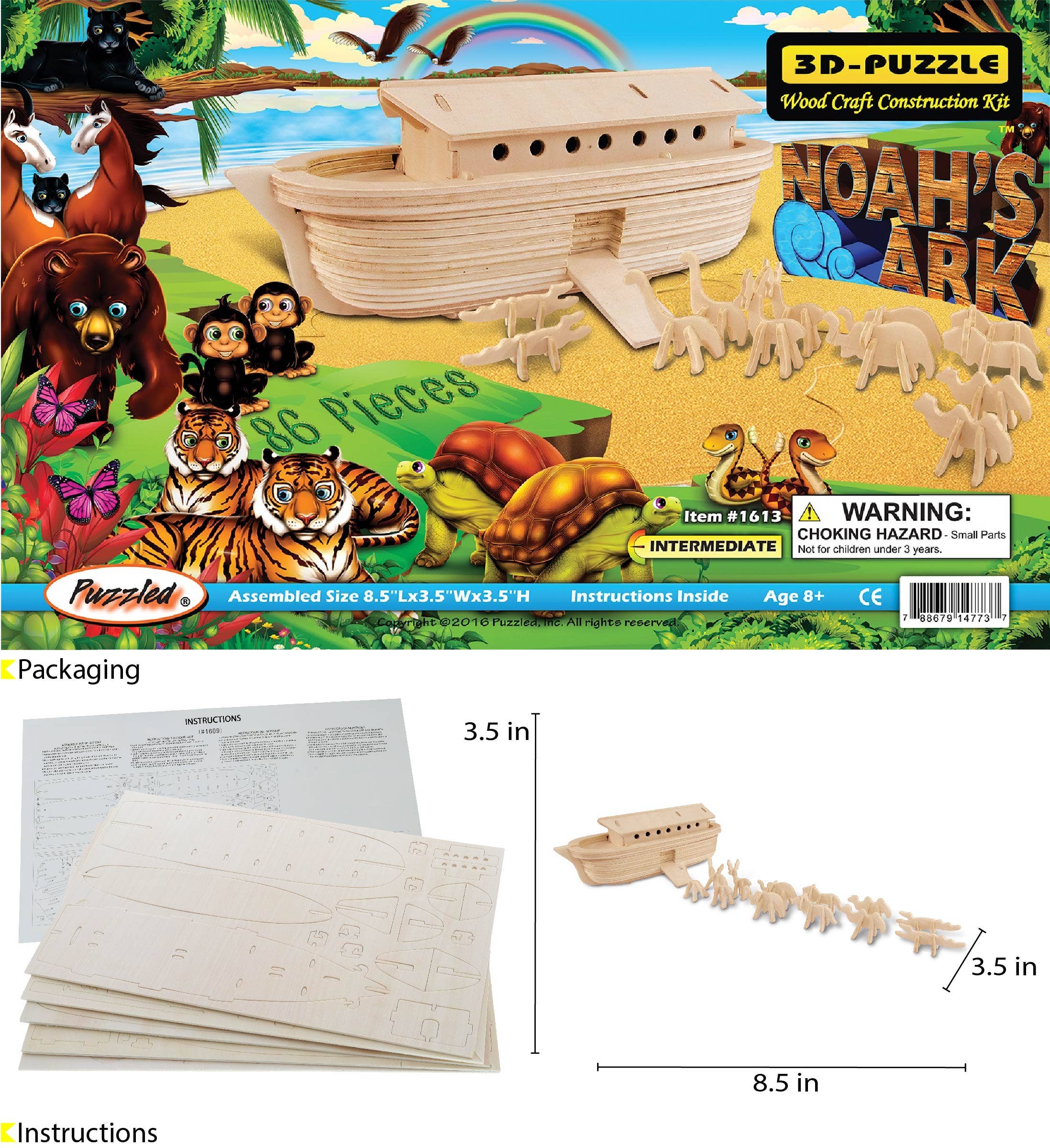 Cota Global - Vendita all'ingrosso Puzzle - Bambini - Puzzle 3D - L'Arca di Noè1