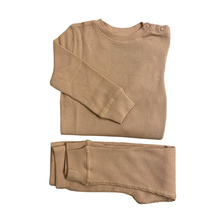 Conjunto de algodón waffle Oat para venta al por mayor de Slugs & Snails