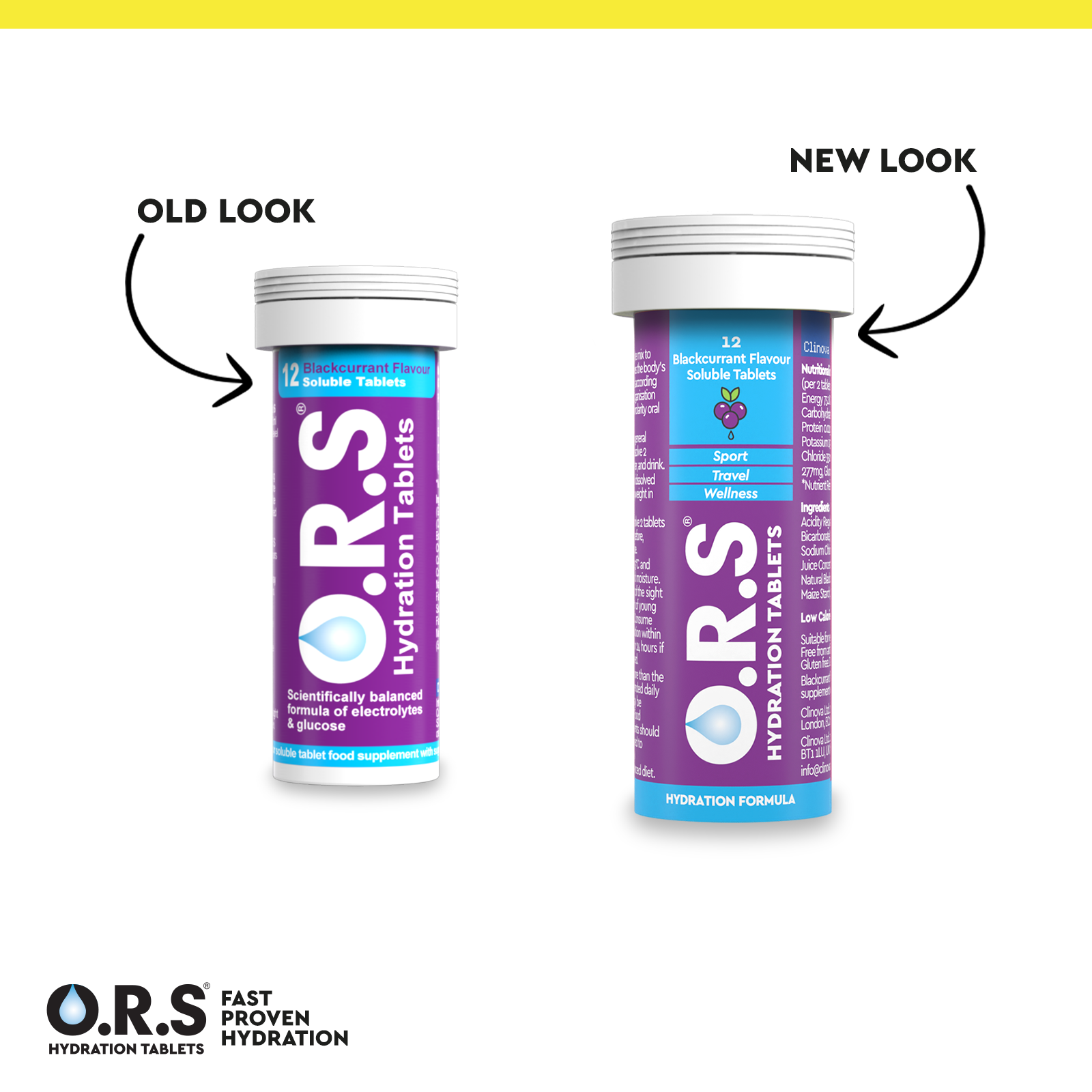 O.R.S – wholesale Powdered health drink – Blackcurrant 244