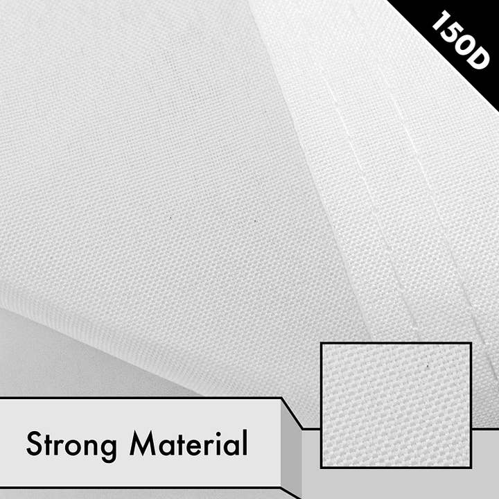 G128 - Wholesale Flag - G128 Solid White Color Flag | 3x5 feet | Printed 150D – Indoor/Outdoor, Vibrant Colors, Brass Grommets, Quality Polyester, Much Thicker More Durable Than 100D 75D Polyester2