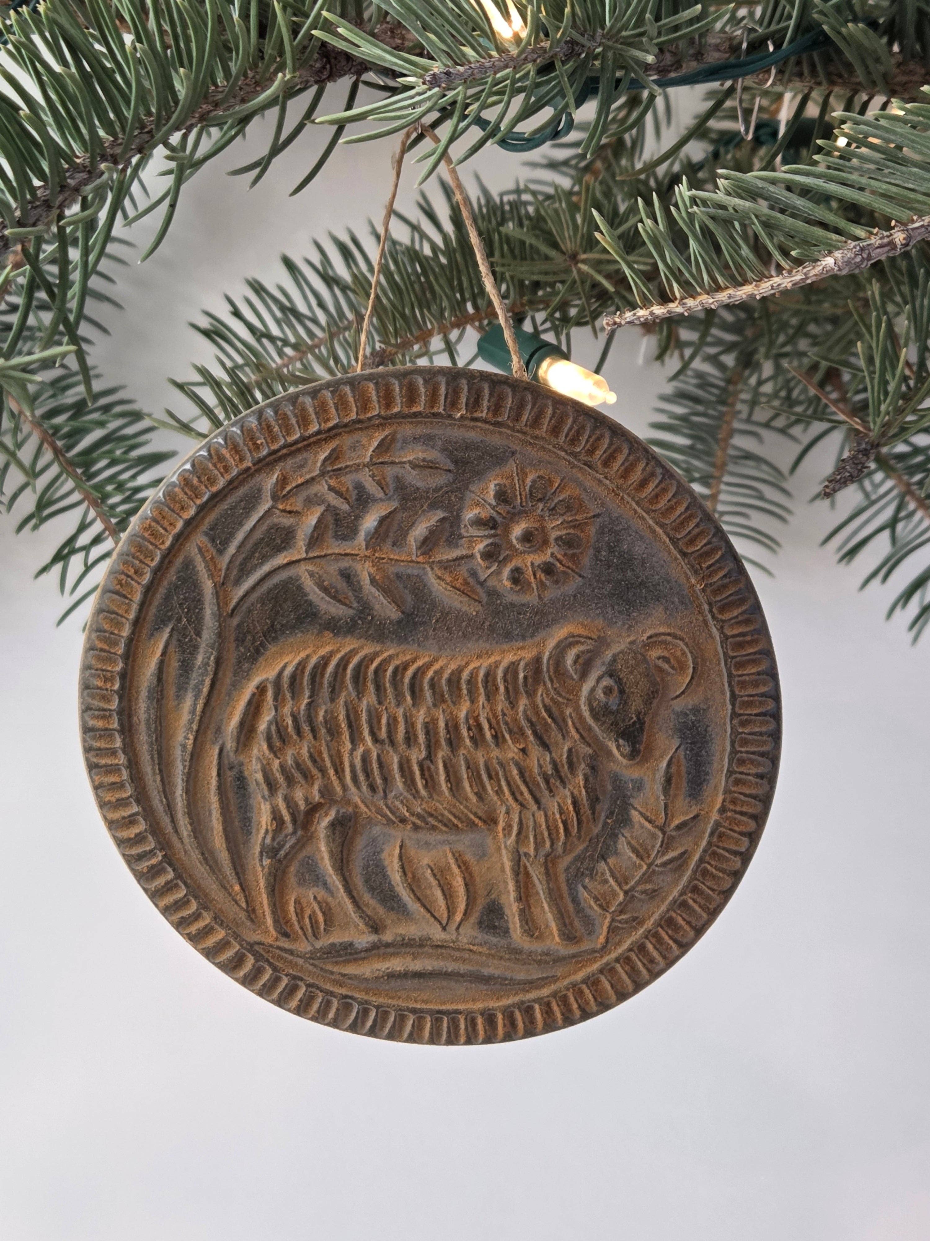 Farm and Hive - Wholesale Ornament - The Old Homestead Sheep | Beeswax Ornament1