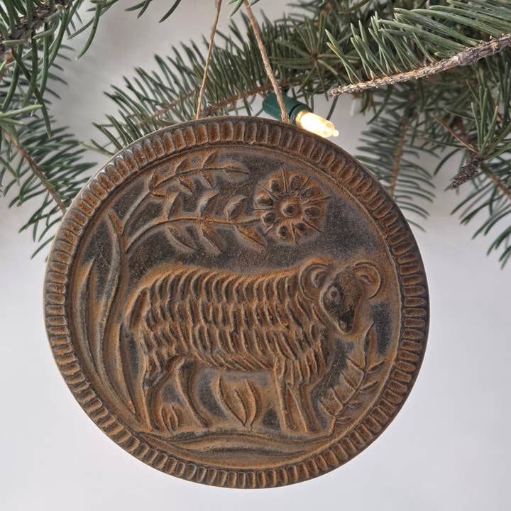 Farm and Hive - Wholesale Ornament - The Old Homestead Sheep | Beeswax Ornament1