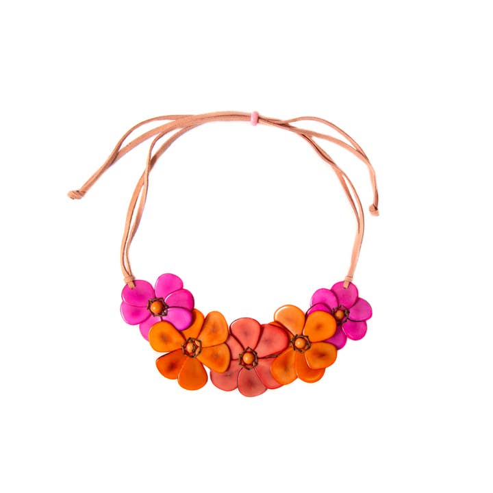 Organic Tagua Jewelry - Wholesale Choker/Collar - Rosalia Necklace
