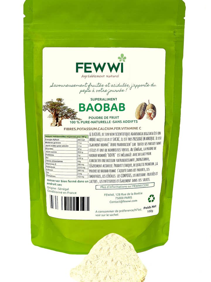 FEWWI Baobab Fruit Powder for wholesale by Fewwi