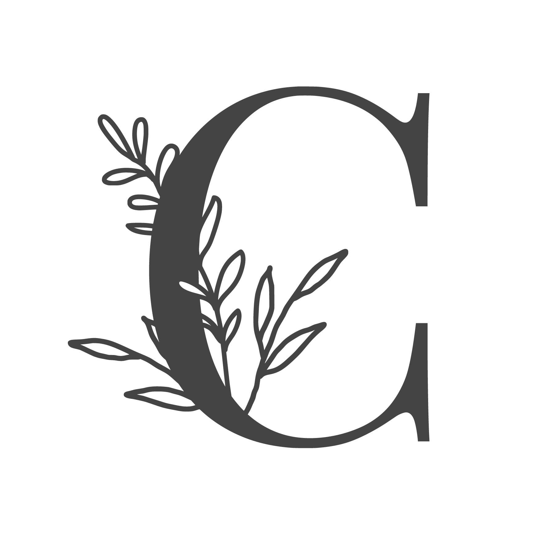 Keystone Steel Co. - Wholesale Wall Accent - Botanical Letter Wall Decor2