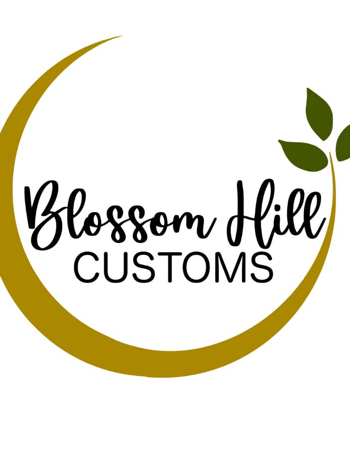 Broche en bois Arbres et phases de lune pour la vente par Blossom Hill Customs