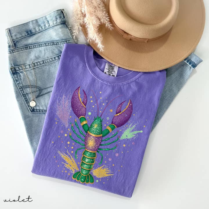 Comfort Colors Louisiana Crawfish Shirt, Mardi Gras Sweater for wholesale by Glaime