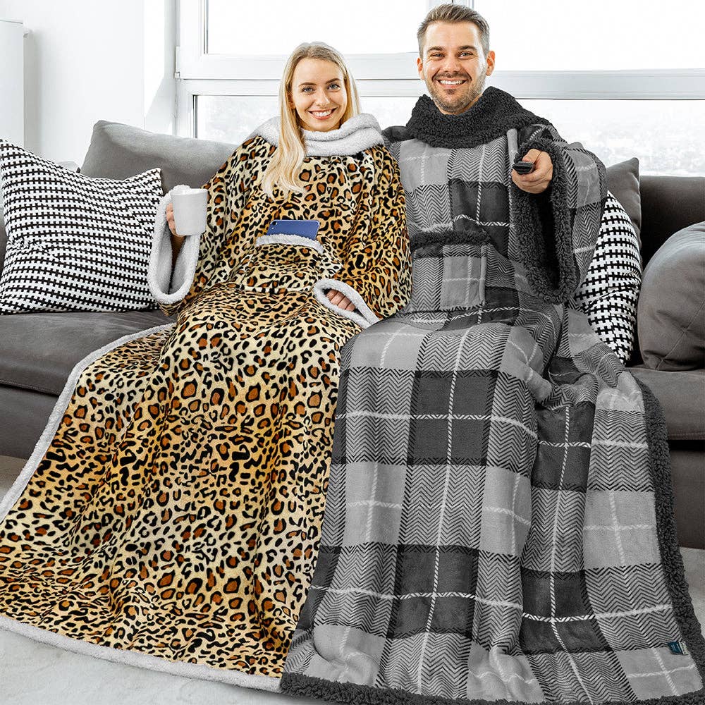 Pavilia - Vendita all'ingrosso Plaid - Coperta con maniche - Tasca applicata138