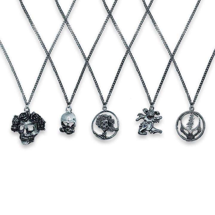 Grateful Dead Vintage Necklace for wholesale by Hungry Ghost Press